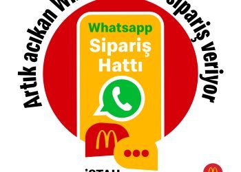 McDonald’s İştah Hattı ile Whatsapp’tan sipariş başladı