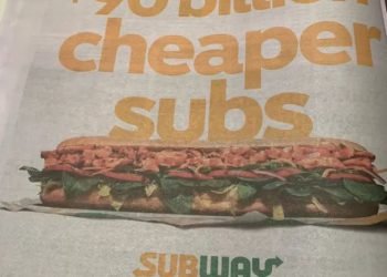 Subway kelime oyunu ile Fransa’yı trolledi