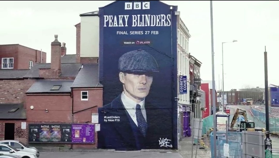 Peaky Blinders muralı final serisinin yayın tarihini açıkladı