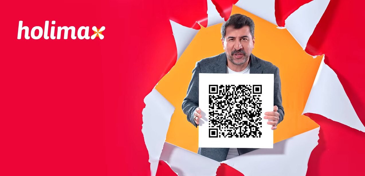Holimax’ten ilk QR kodlu reklam filmi