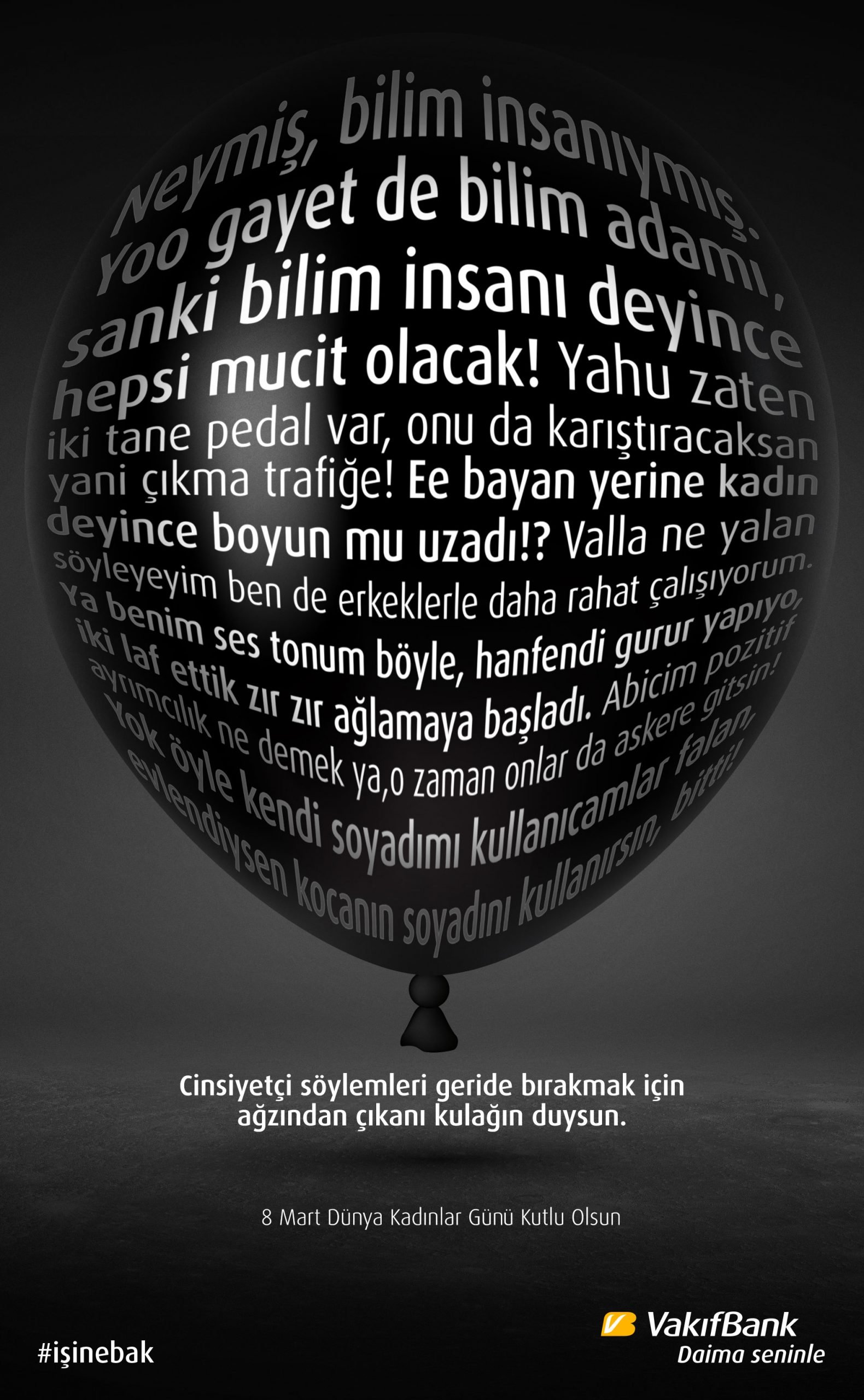”Ağzından çıkanı kulağın duysun”