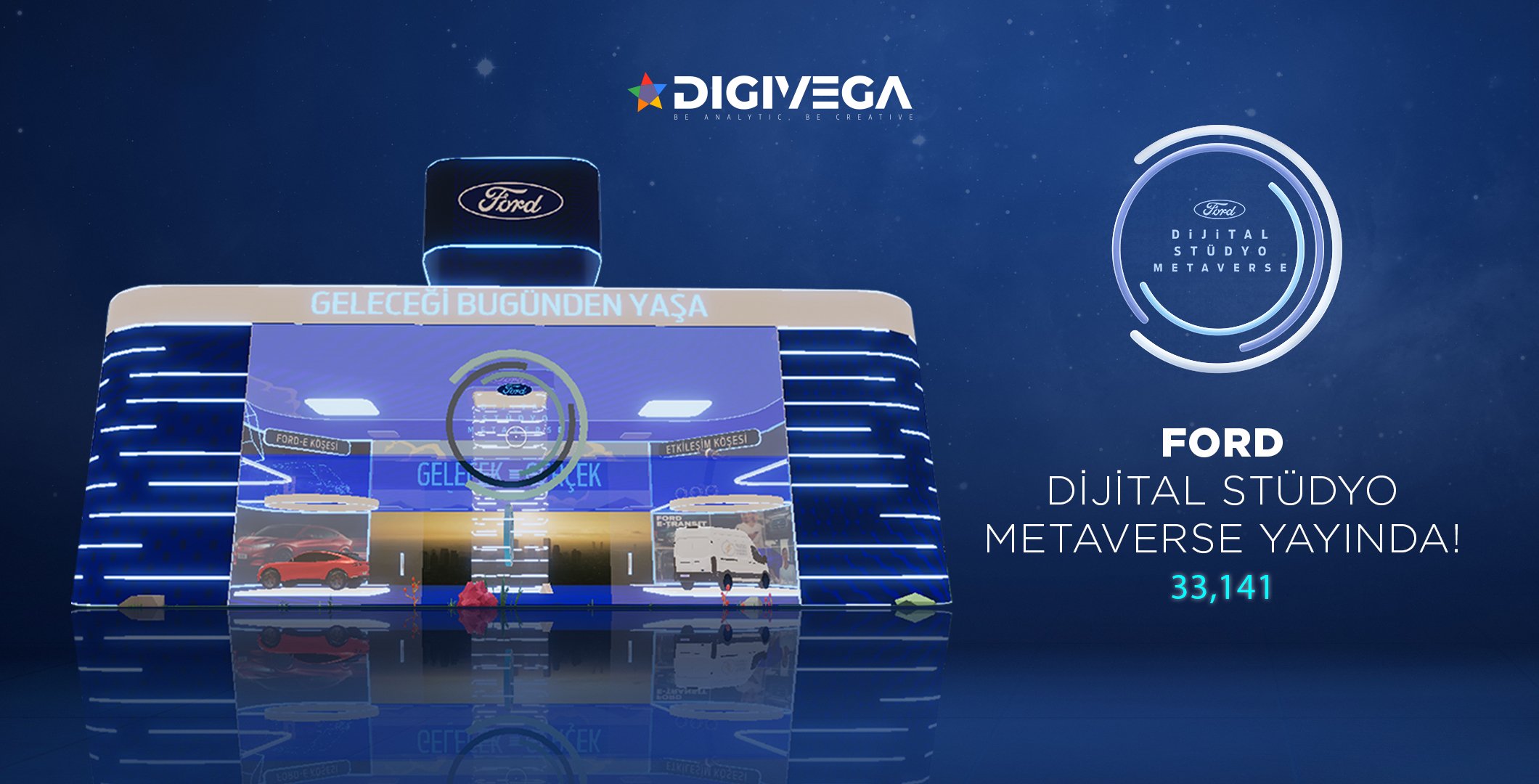 Digivega Metaverse’ün Türkiye’deki ilk otomotiv dijital stüdyosunu kurdu