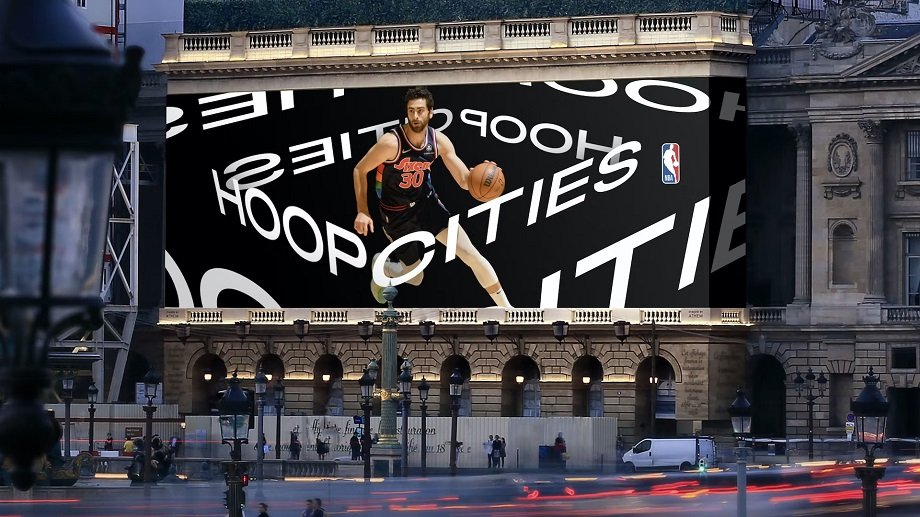 NBA, Avrupa pazarı için yeni dinamik bir görsel kimlik yayınladı