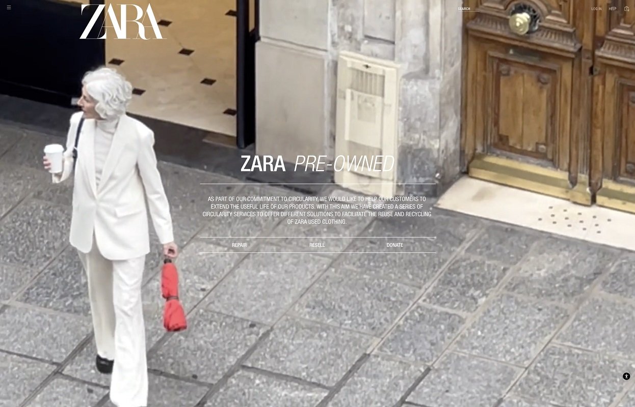 Zara’dan ikinci el kıyafet platformu: Zara Pre-Owned