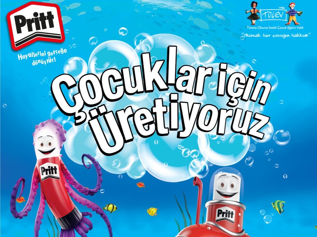 Pritt ve TOÇEV güçlerini birleştirdi
