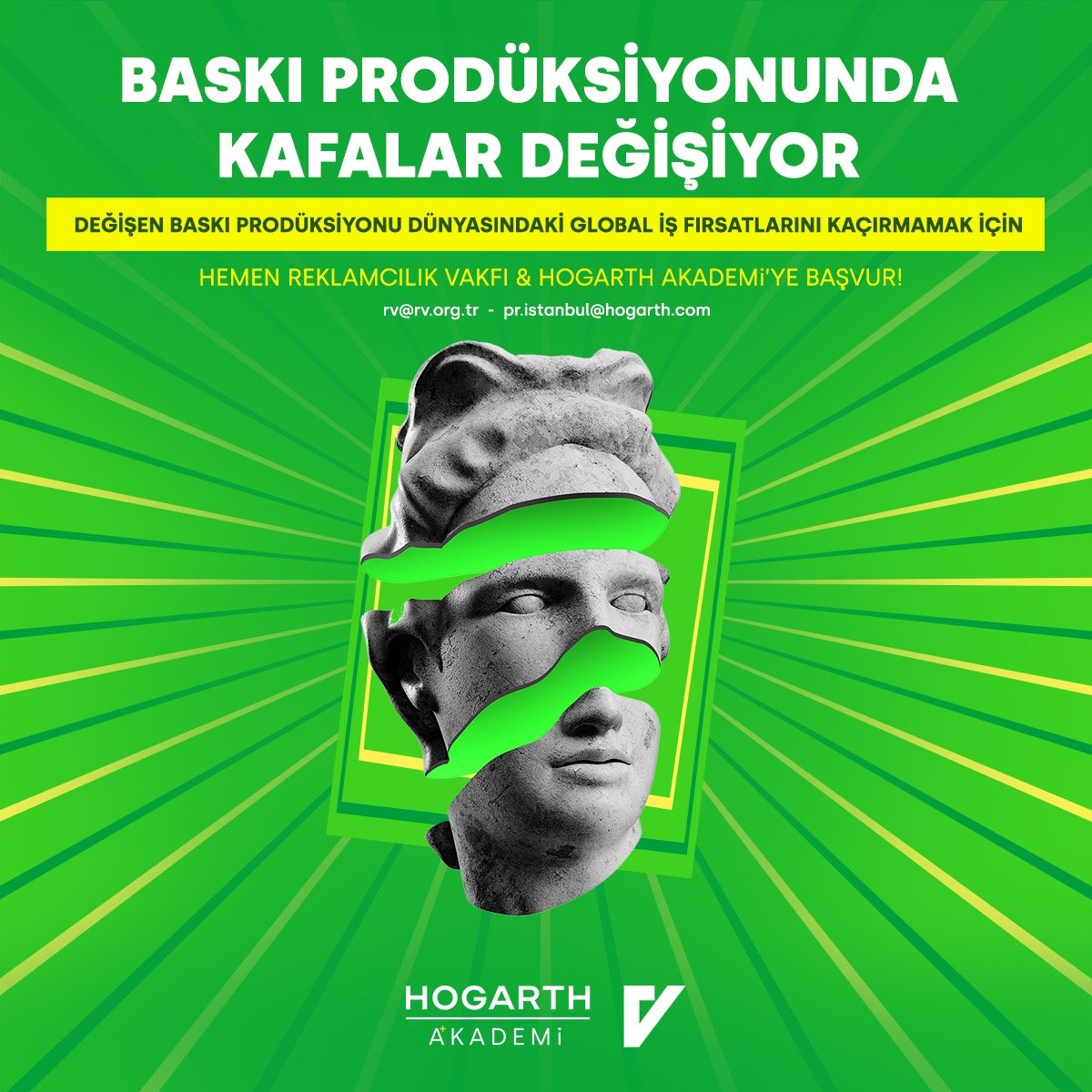 Reklamcılık Vakfı ve Hogarth Istanbul ortaklığında Hogarth Akademi açılıyor!
