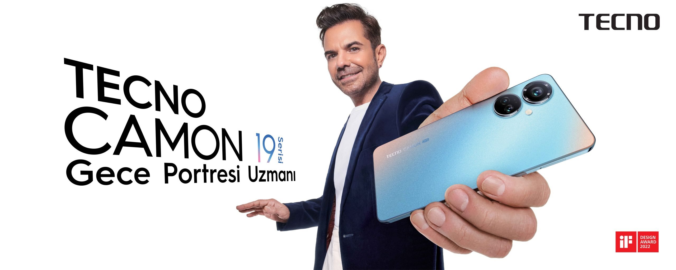 Tecno Türkiye’nin marka yüzü Kenan Doğulu oldu