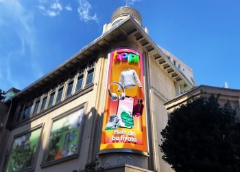 Hopi, 3D reklam çalışmasıyla caddeye taştı