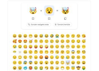 Emoji Kitchen: İki emojiyi birleştirerek yeni emojiler oluşturan Google aracı