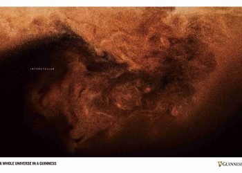 Guinness yeni marka imaj kampanyasında evreni taklit ediyor