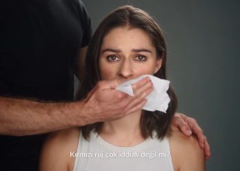 Avon’dan kadına şiddete yönelik sıra dışı makyaj uygulaması