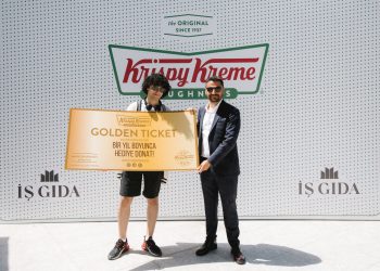 Türkiye’nin ilk theatre konseptli Krispy Kreme mağazası Ankara’da açıldı