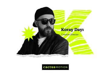 Cactus Motion’ın yeni Kreatif Direktörü Koray Dayı oldu!