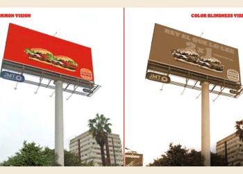Burger King yalnızca renk körü kişilerin görebileceği bir kampanya hazırladı