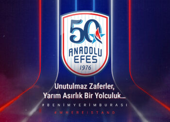 Anadolu Efes 50. sezonuna özel logo ile giriyor