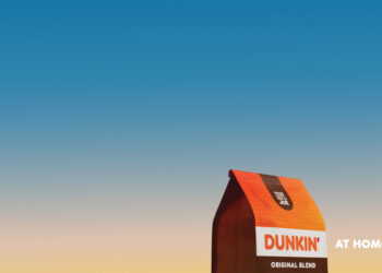 Dunkin’ ikonik bir kampanyayla ambalajını bir eve dönüştürüyor