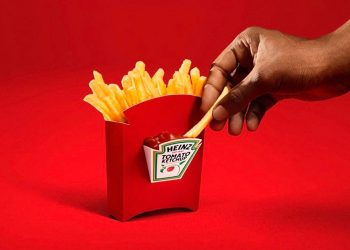 Heinz patates kızartması kutusunu ketçap için yeniden tasarladı: Heinz Dipper