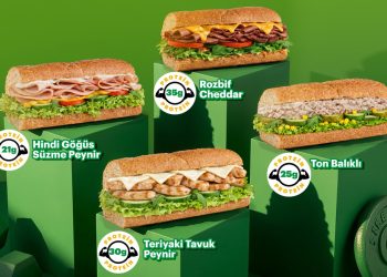 Subway protein serisini tanıttı