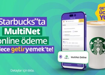 Starbucks online siparişlerinde MultiNet ile ödeme sadece GetirYemek’te