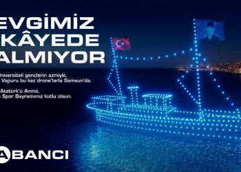 Sabancı’dan 19 Mayıs’a özel drone gösterisi