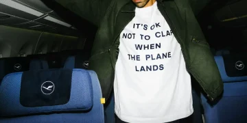 Lufthansa uçuş görgü kurallarını moda koleksiyonuna dönüştürdü