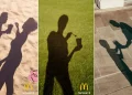 McDonald’s ikonik ürünlerini yalnızca gölgeleriyle anlatıyor