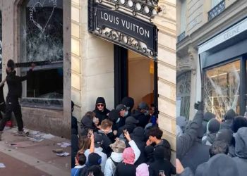 Louis Vuitton’dan Apple’a: Fransa’da 1.500 mağaza saldırıların hedefinde